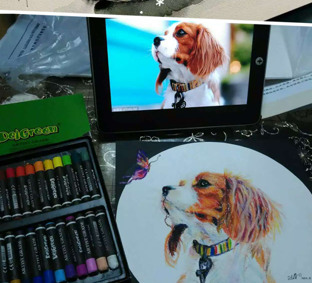 丹可林重彩油画棒作品 丹可林重彩油画棒作品