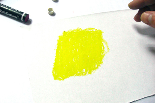 重彩油画棒技法——刮画 重彩油画棒技法——刮画