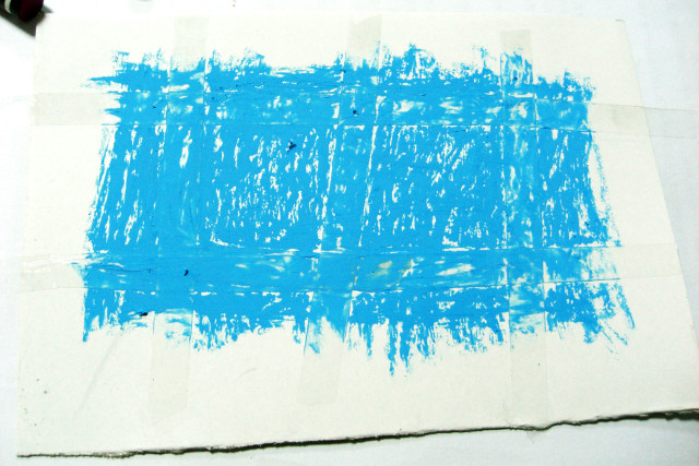 重彩油画棒技法——遮挡 重彩油画棒技法——遮挡