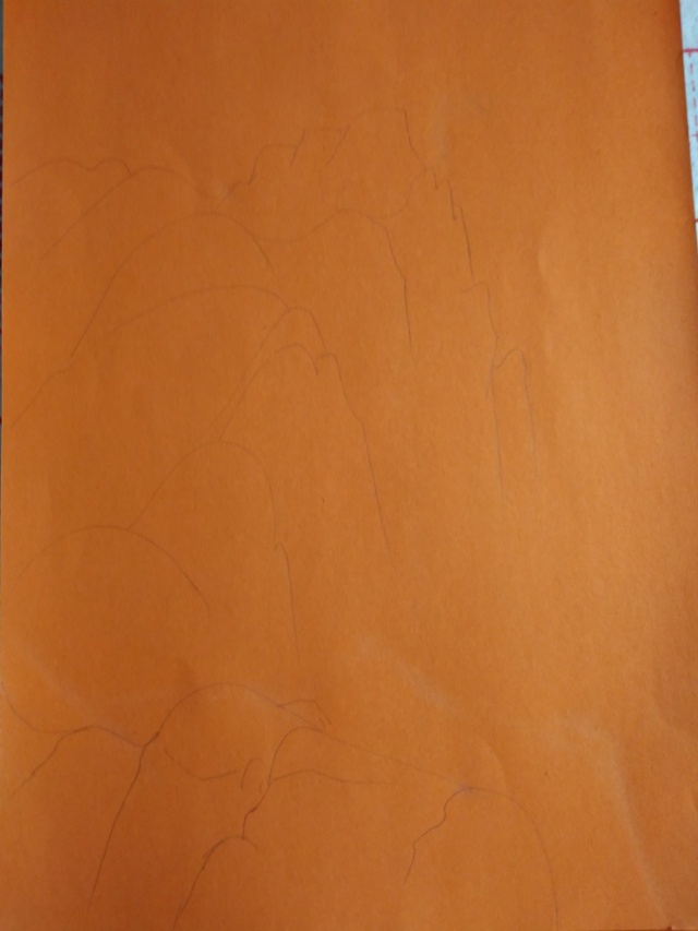丹可林重彩油画棒山水画 丹可林重彩油画棒山水画