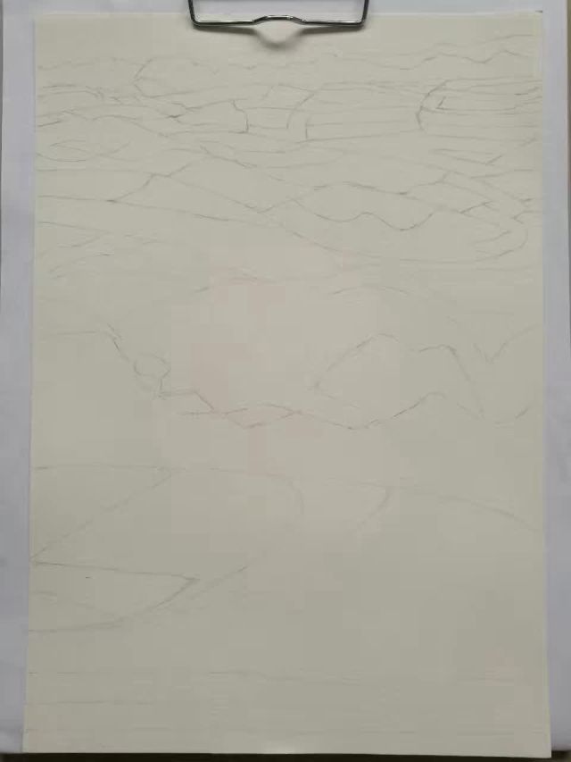 丹可林重彩油画棒山水画步骤 丹可林重彩油画棒山水画步骤